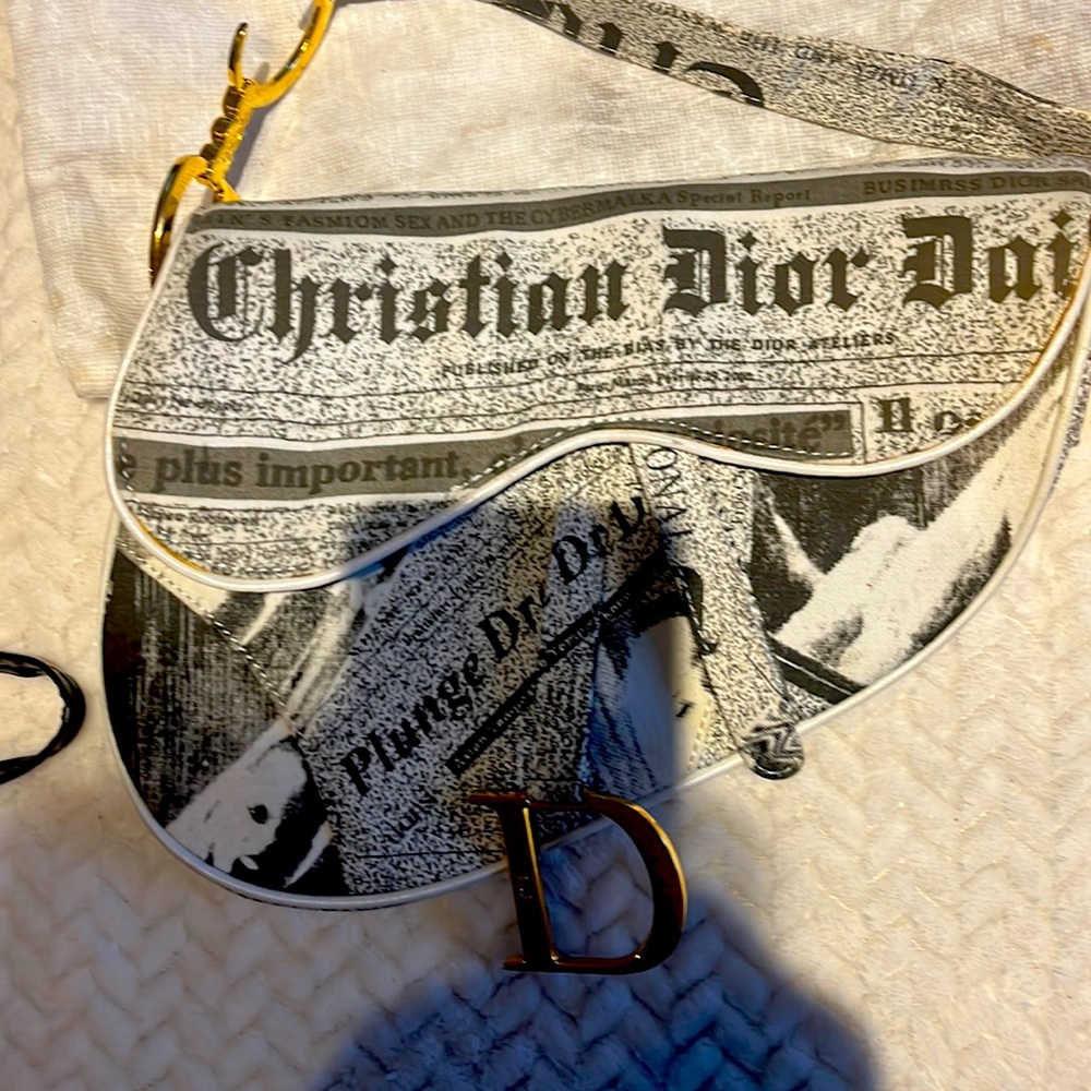 Christian Dior saddle bag newsletter